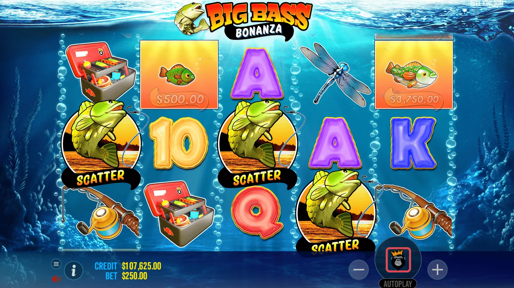 Big Bass Bonanza slot game