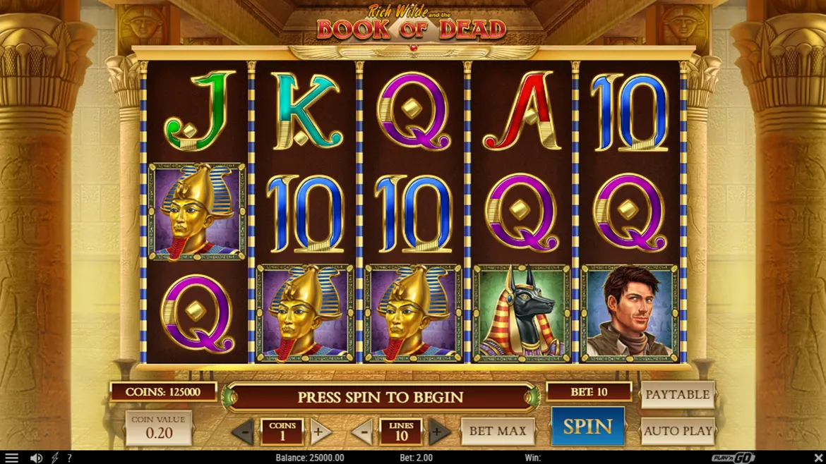 Book of Dead slot